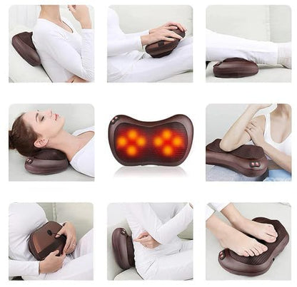 Car Massager Pillow Car And Home Massage Pillow Office Full Body Pain Relief Massager Pillow