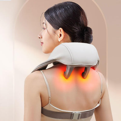 Rechargeable Neck And Solder Massager Neck Massager with Heating, Body Massager for Body Aches and Pains Relief