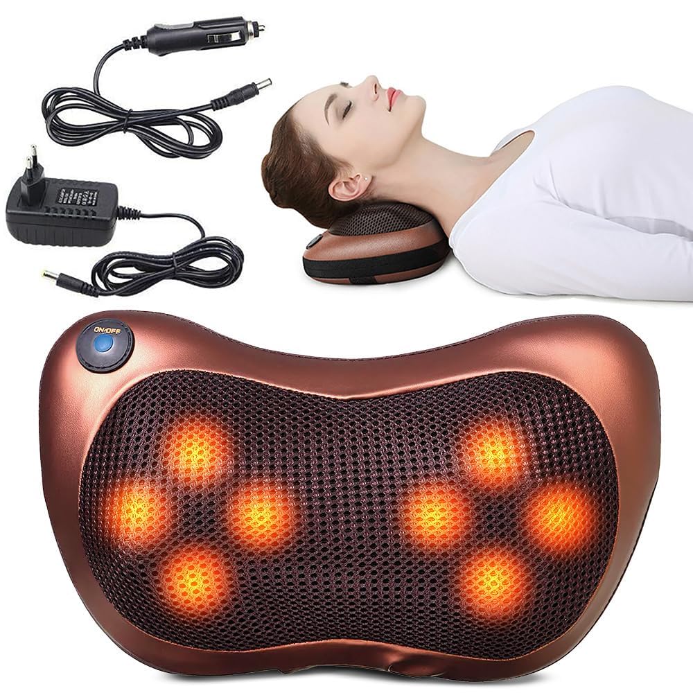 Car Massager Pillow Car And Home Massage Pillow Office Full Body Pain Relief Massager Pillow