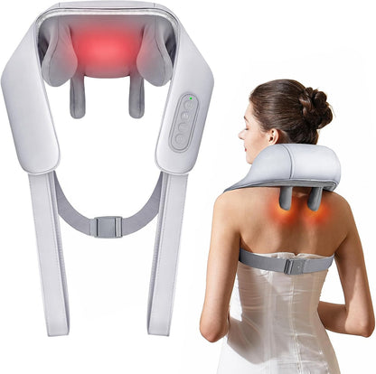 Rechargeable Neck And Solder Massager Neck Massager with Heating, Body Massager for Body Aches and Pains Relief